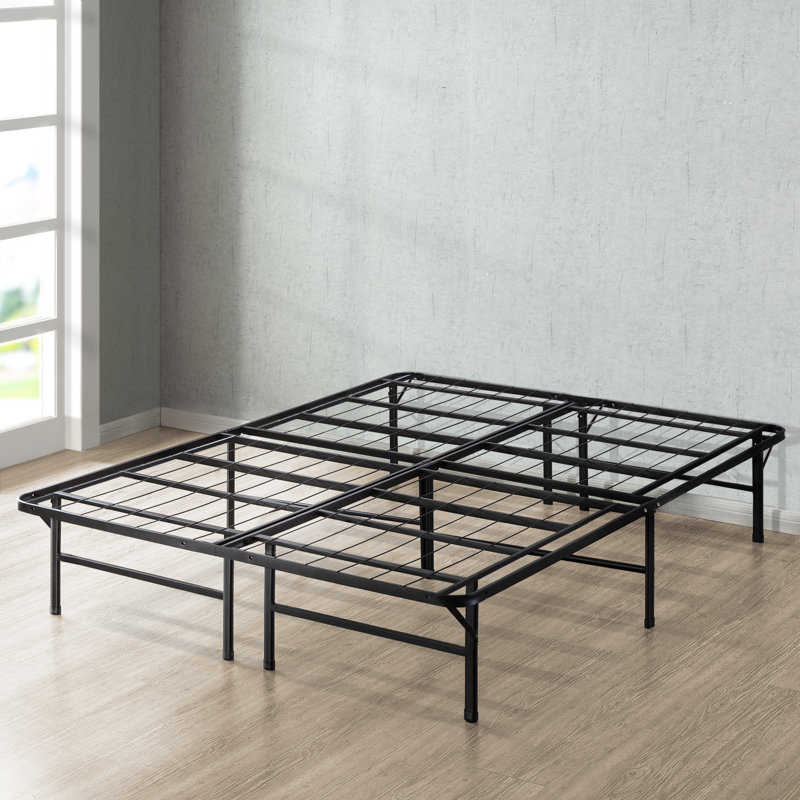 Alwyn Home 14" Folding WireGrid Bed Frame & Reviews Wayfair